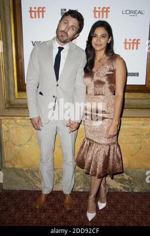 Casey Affleck und Floriana Lima besuchen am 10. September 2018 die Vorführung The Old man and the Gun im Elgin Theatre während des Toronto International Film Festival in Toronto, Kanada. Foto von Lionel Hahn/ABACAPRESS.com Stockfoto