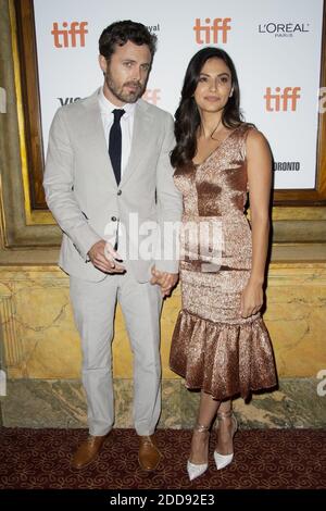 Casey Affleck und Floriana Lima besuchen am 10. September 2018 die Vorführung The Old man and the Gun im Elgin Theatre während des Toronto International Film Festival in Toronto, Kanada. Foto von Lionel Hahn/ABACAPRESS.com Stockfoto