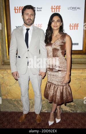 Casey Affleck und Floriana Lima besuchen am 10. September 2018 die Vorführung The Old man and the Gun im Elgin Theatre während des Toronto International Film Festival in Toronto, Kanada. Foto von Lionel Hahn/ABACAPRESS.com Stockfoto