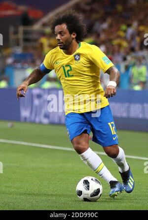 Marcelo von Brasilien beim 2018 FIFA World Cup Russia Gruppe E Spiel zwischen Brasilien und der Schweiz in Rostov Arena in Rostov-on-Don, Russland am 17. Juni 2018. Foto von Giuliano Bevilacqua/ABACAPRESS.COM Stockfoto