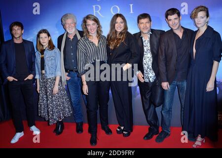 Gaspard Ulliel, Emma Stive, Adele Haenel, Izia Higelin, Pierre Schoeller, Johan Libereau et Celine Sallette assistent a la Premiere de UN Peuple et Son ROI au Gaumont Capucines a Paris, France le 13 Septembre 2018. Foto von Aurore Marechal/ABACAPRESS.COM Stockfoto