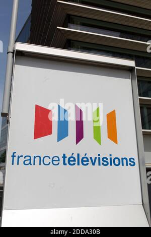 Frankreich Fernsehgebäude, Sonntag, 24. Juni 2018 in Paris, Frankreich. Foto von Stephane le Tellec/ABACAPRESS.COM Stockfoto