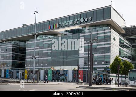 Frankreich Fernsehgebäude, Sonntag, 24. Juni 2018 in Paris, Frankreich. Foto von Stephane le Tellec/ABACAPRESS.COM Stockfoto