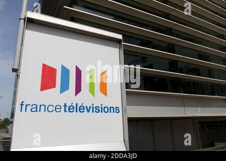 Frankreich Fernsehgebäude, Sonntag, 24. Juni 2018 in Paris, Frankreich. Foto von Stephane le Tellec/ABACAPRESS.COM Stockfoto