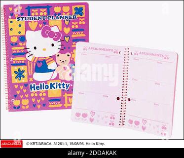 KEIN FILM, KEIN VIDEO, KEIN TV, KEIN DOKUMENTARFILM - © KRT/ABACA. 31261-1, 15/08/96. Hallo Kitty. Stockfoto