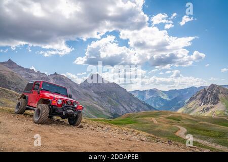 Eine Fahrt durch SW Colorado Stockfoto