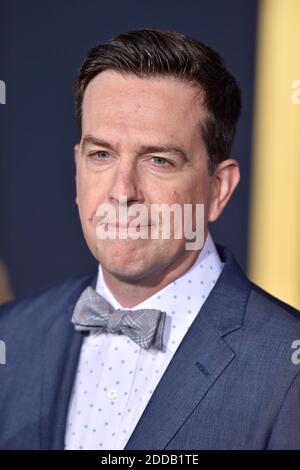 Ed Helms nimmt an der Premiere von Warner Bros. Pictures' 'A Star is Born' im Shrine Auditorium am 24. September 2018 in Los Angeles, Kalifornien, Teil. Foto von Lionel Hahn/AbacaPress.com Stockfoto