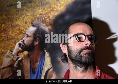 Cedric Herrou nimmt an der Premiere von Libre in Paris, Frankreich am 26. September 2018 Teil. Foto von Alain Apaydin/ABACAPRESS.COM Stockfoto