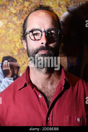 Cedric Herrou nimmt an der Premiere von Libre in Paris, Frankreich am 26. September 2018 Teil. Foto von Alain Apaydin/ABACAPRESS.COM Stockfoto