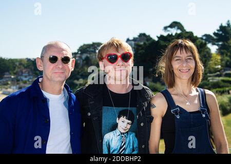 Kate Dickie, Rupert Grint und Ian Hart während der 29. Ausgabe des Dinard Film Festivals am 27. September 2018 in Dinard, Frankreich. Foto von Thibaud MORITZ ABACAPRESS.COM Stockfoto