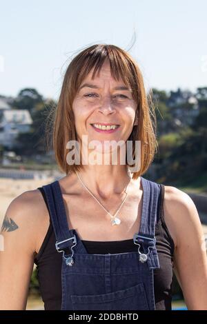 Kate Dickie während der 29. Ausgabe des Dinard Film Festivals am 27. September 2018 in Dinard, Frankreich. Foto von Thibaud MORITZ ABACAPRESS.COM Stockfoto