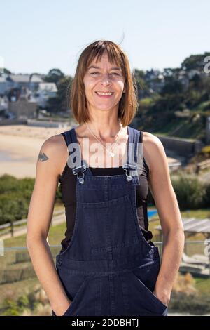 Kate Dickie während der 29. Ausgabe des Dinard Film Festivals am 27. September 2018 in Dinard, Frankreich. Foto von Thibaud MORITZ ABACAPRESS.COM Stockfoto