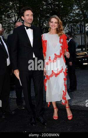 Antoine Arnault et Natalia Vodianova bei der Vogue Party, die am 3. Juli 2018 während der Haute Couture Fashion Week in Paris, Frankreich, stattfand. Foto von Clement Prioli/ABACAPRESS.COM Stockfoto