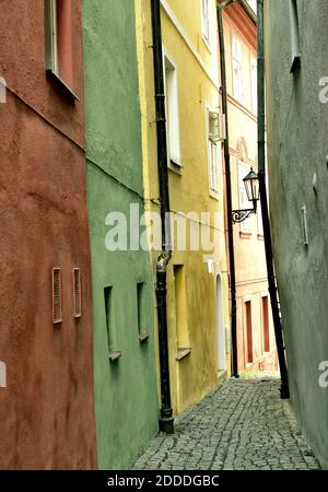 Farben einer Straße Stockfoto