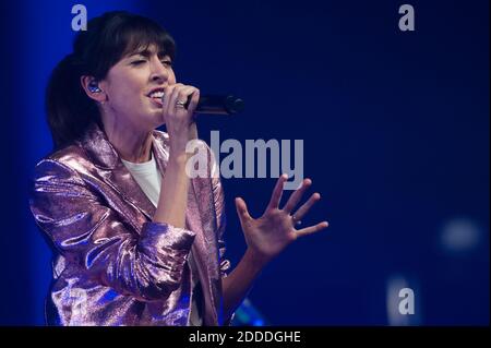 Nolwenn Leroy tritt am 15. Juli 2018 beim Musikfestival Francofolies in La Rochelle, westlich von Frankreich, auf. Foto von Arnault Serriere/ABACAPRESS.COM Stockfoto