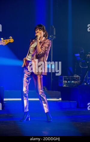 Nolwenn Leroy tritt am 15. Juli 2018 beim Musikfestival Francofolies in La Rochelle, westlich von Frankreich, auf. Foto von Arnault Serriere/ABACAPRESS.COM Stockfoto