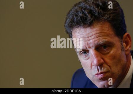 Geoffroy Roux de Bezieux President du MEDEF. Paris Frankreich, le 29 juin 2018. Foto von Vernier/JBV News/ABACAPRESS.COM Stockfoto