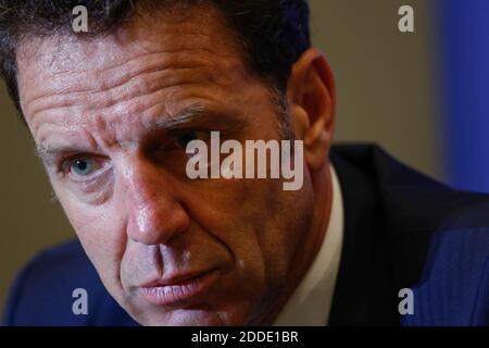 Geoffroy Roux de Bezieux President du MEDEF. Paris Frankreich, le 29 juin 2018. Foto von Vernier/JBV News/ABACAPRESS.COM Stockfoto