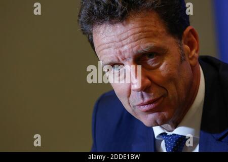 Geoffroy Roux de Bezieux President du MEDEF. Paris Frankreich, le 29 juin 2018. Foto von Vernier/JBV News/ABACAPRESS.COM Stockfoto