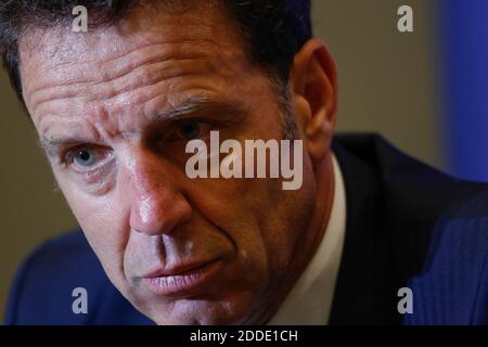 Geoffroy Roux de Bezieux President du MEDEF. Paris Frankreich, le 29 juin 2018. Foto von Vernier/JBV News/ABACAPRESS.COM Stockfoto