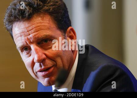 Geoffroy Roux de Bezieux President du MEDEF. Paris Frankreich, le 29 juin 2018. Foto von Vernier/JBV News/ABACAPRESS.COM Stockfoto
