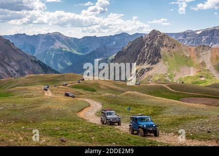 Eine Fahrt durch SW Colorado Stockfoto