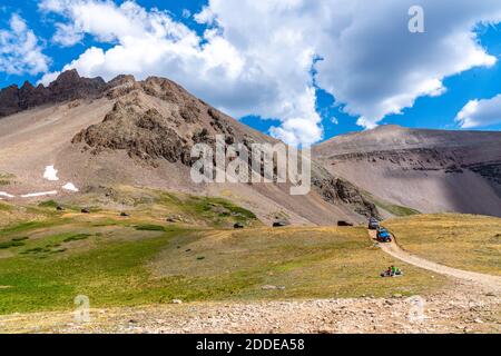 Eine Fahrt durch SW Colorado Stockfoto