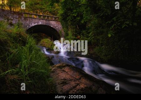 Malerische Bäche in den Wicklow Mountains Stockfoto