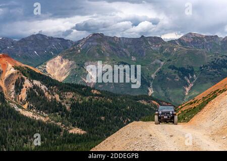 Eine Fahrt durch SW Colorado Stockfoto