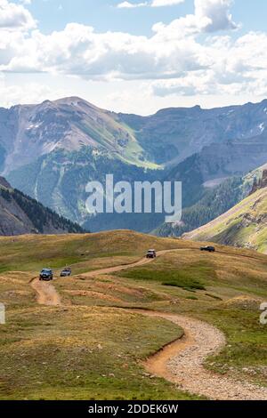 Eine Fahrt durch SW Colorado Stockfoto