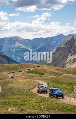 Eine Fahrt durch SW Colorado Stockfoto