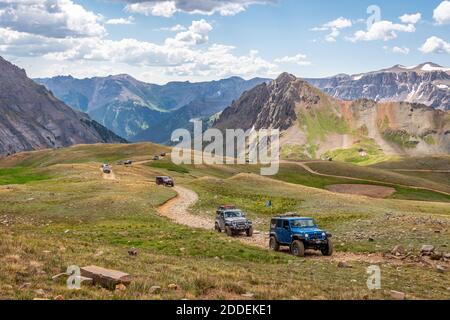 Eine Fahrt durch SW Colorado Stockfoto