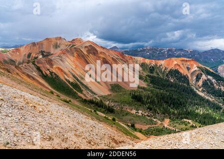 Eine Fahrt durch SW Colorado Stockfoto