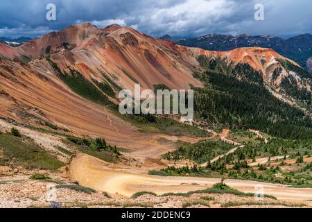 Eine Fahrt durch SW Colorado Stockfoto