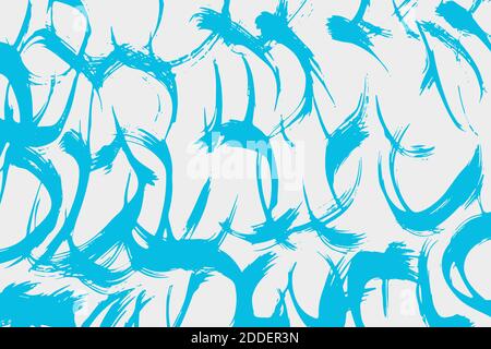 Muster mit Flecken und Flecken von Farbe oder Tinte. Stock Vektor