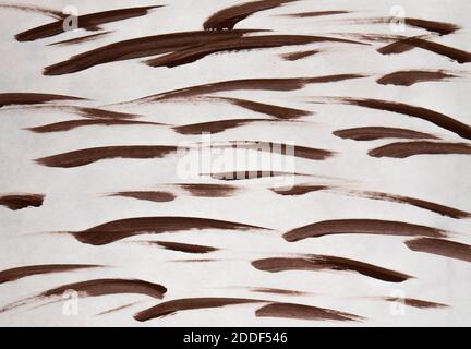 Farbenfroher abstrakter Hintergrund. Abstriche von mehrfarbigen Farben. Stockfoto