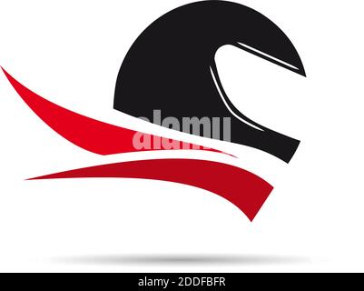 Vector abstrakt Motorrad Fahrer Stock Vektor