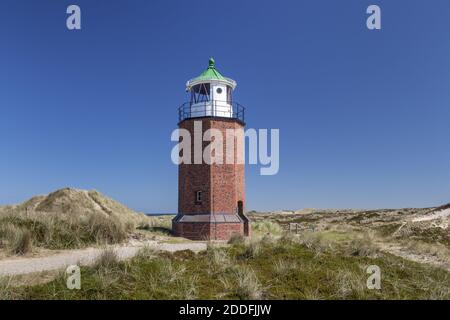 Geographie / Reisen, Deutschland, Schleswig-Holstein, Insel Sylt, Sektorlicht Kampen in den Dünen, Sylt, Additional-Rights-Clearance-Info-not-available Stockfoto