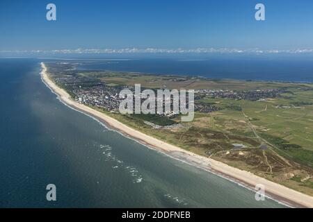 Geographie / Reisen, Deutschland, Schleswig-Holstein, Insel Sylt, Westerland Richtung Insel Sylt von der A, Additional-Rights-Clearance-Info-not-available Stockfoto