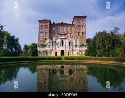 Herzogsburg von Agliè, Turin, Piemont, Italien Stockfoto