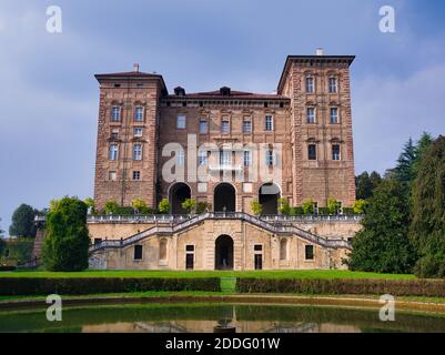 Herzogsburg von Agliè, Turin, Piemont, Italien Stockfoto