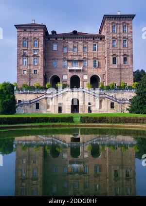 Herzogsburg von Agliè, Turin, Piemont, Italien Stockfoto