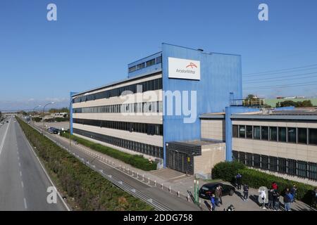 ArcelorMittal Stahlindustrie in Taranto, Apulien, Italien Stockfoto