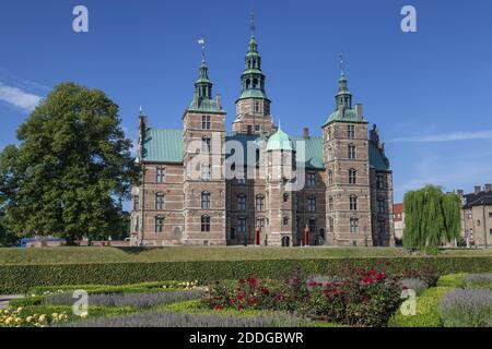 Geographie / Reisen, Dänemark, Kopenhagen, Schloss Rosenborg, Rosenborg Slot in Kopenhagen, Additional-Rights-Clearance-Info-not-available Stockfoto