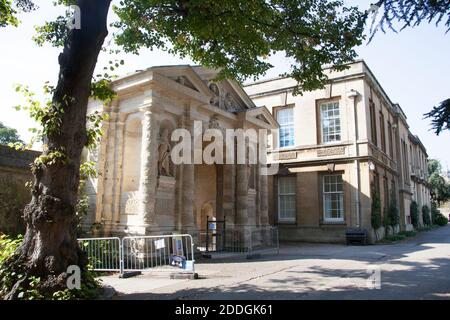 Der Botanische Garten in Oxford, Teil der University of Oxford in England, aufgenommen am 15. September 2020 Stockfoto