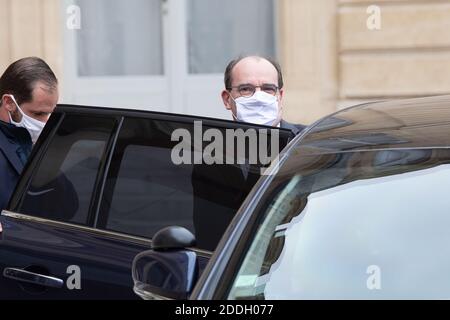 Paris, Frankreich, 25. November 2020, Jean Castex, Premierminister, François Loock/Alamy Stockfoto