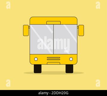 Design über Bus Icon Stock Vektor