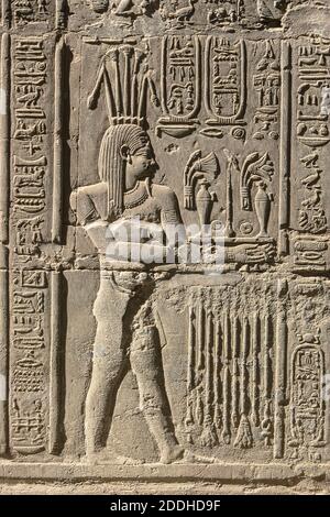 TEMPEL VON KOM OMBO, ÄGYPTEN Stockfoto