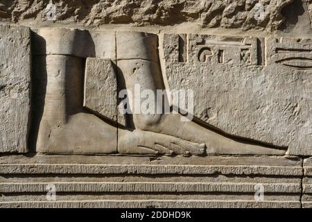 TEMPEL VON KOM OMBO, ÄGYPTEN Stockfoto