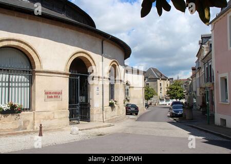 Ehemalige Markthalle in sées in der normandie (frankreich) Stockfoto